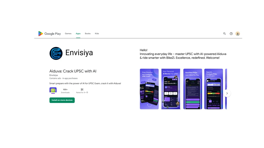 Google Play Developer Profile